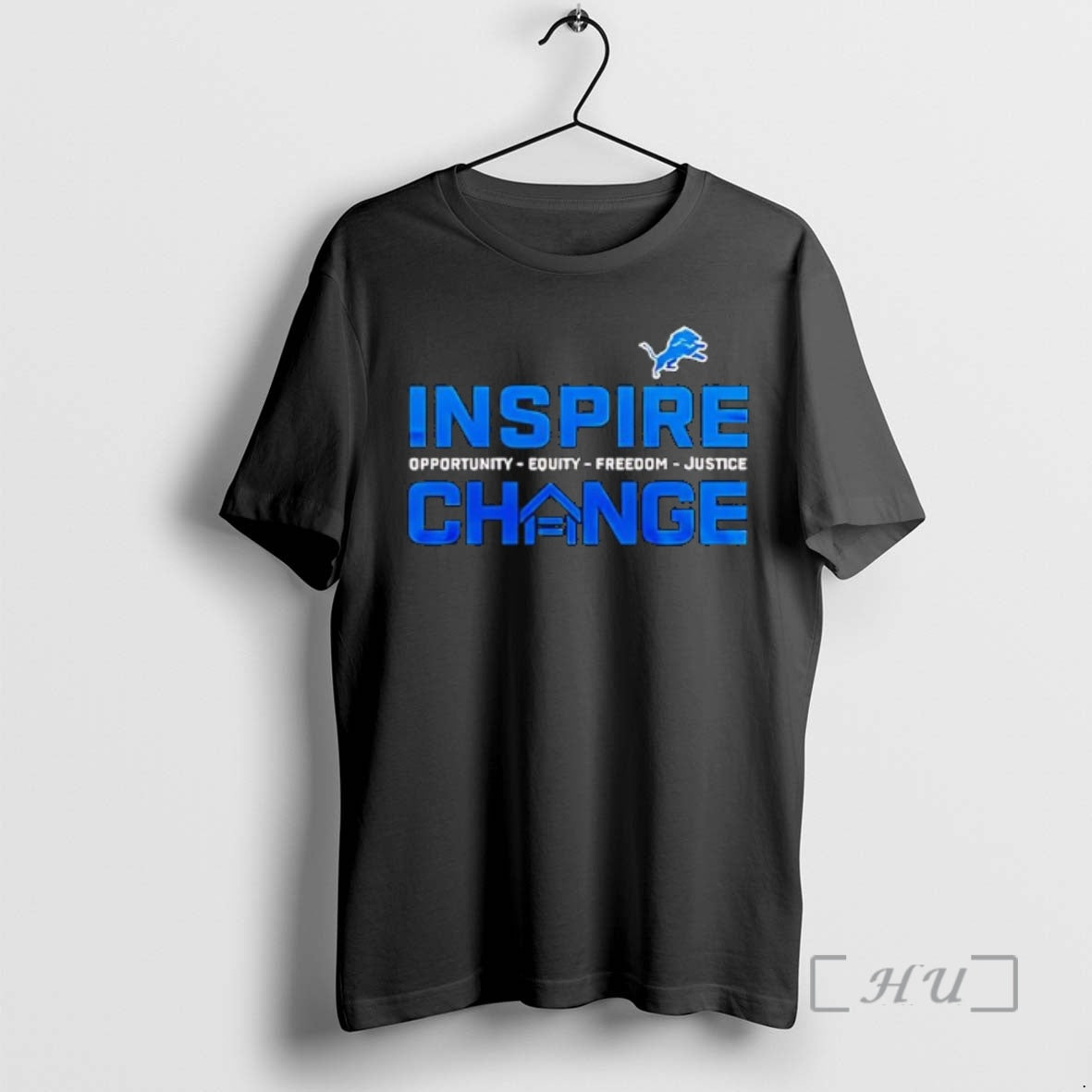 Officials Detroit Lions X Inspire Change Logo
