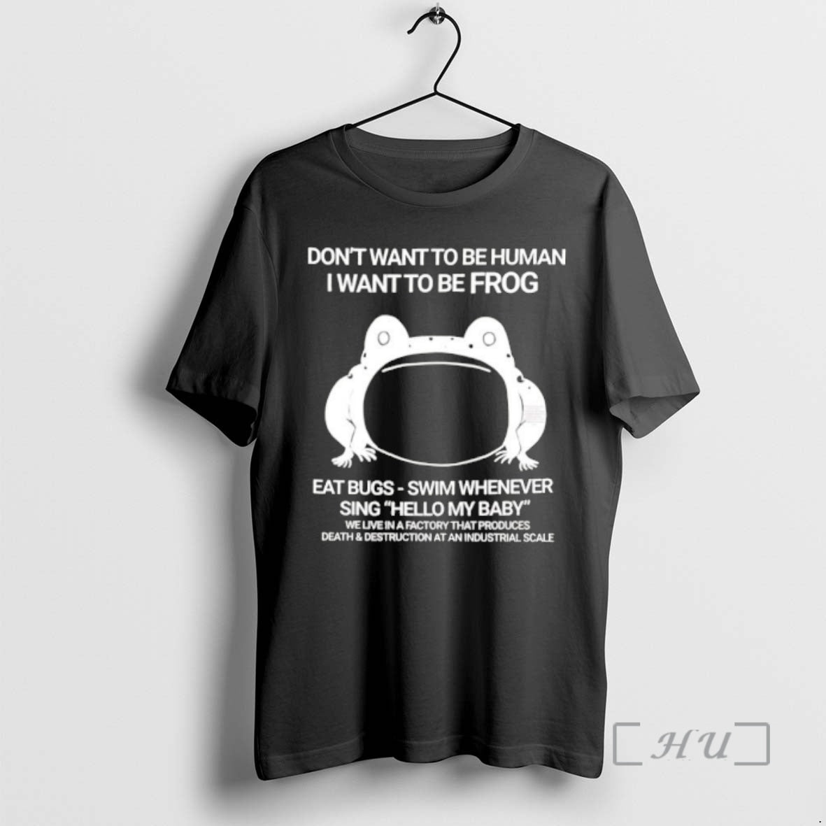 Officials Dont Want To Be Human I Want To Be Frog Premium T Shirts Sweater