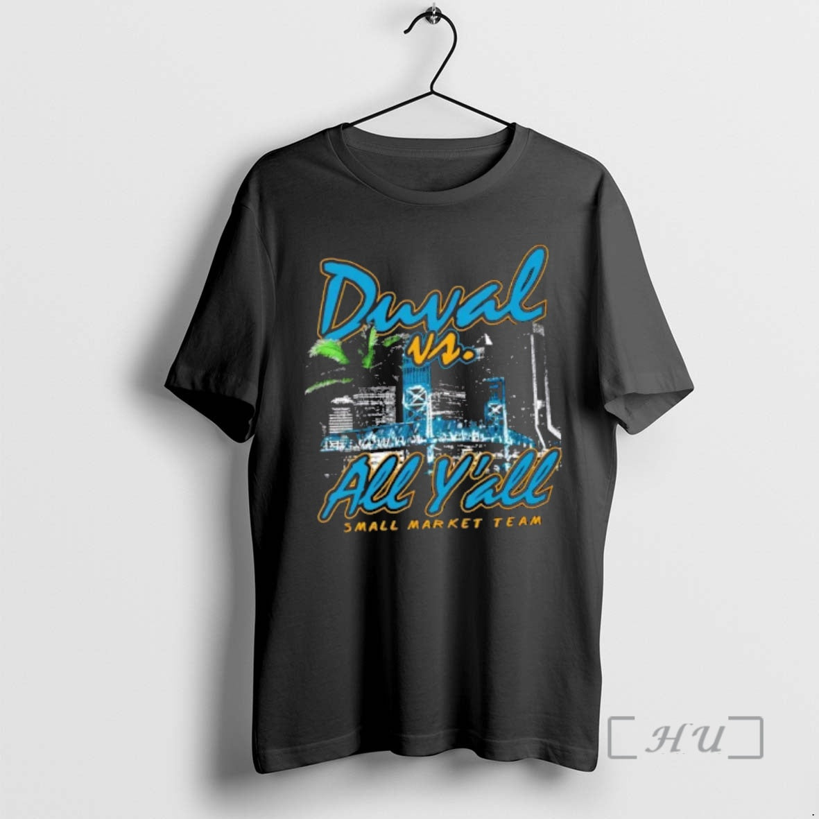 Officials Duval Vs All Yall Small Market Team City Skyline
