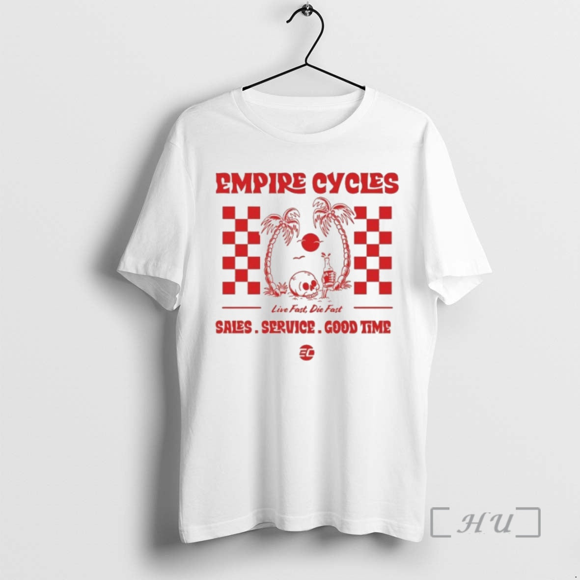 Officials Empire Cycles Live Fast Die Fast Skull