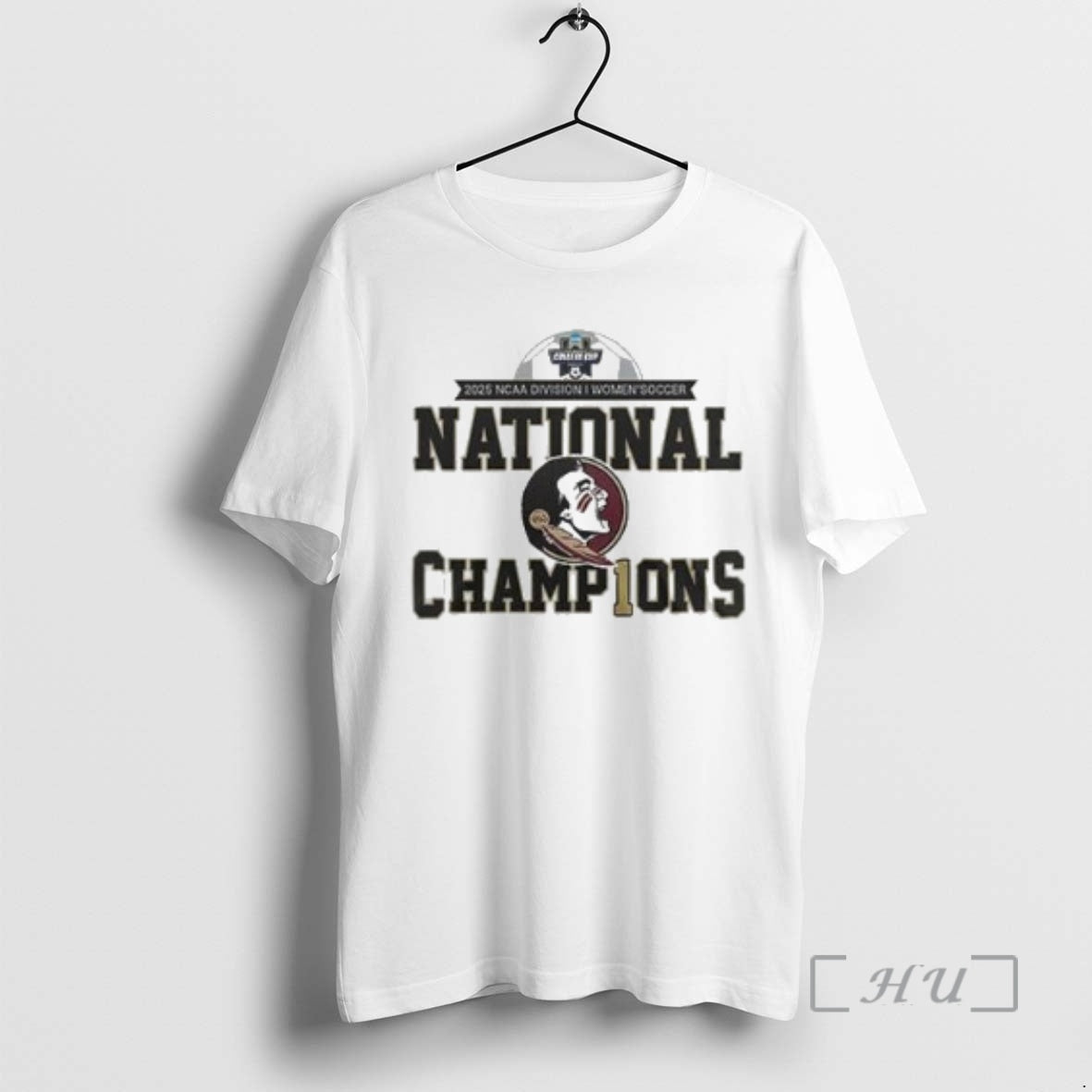 Officials Florida State Seminoles Womens Soccer National Champs 2025 Circle White Premium T Shirts Sweater