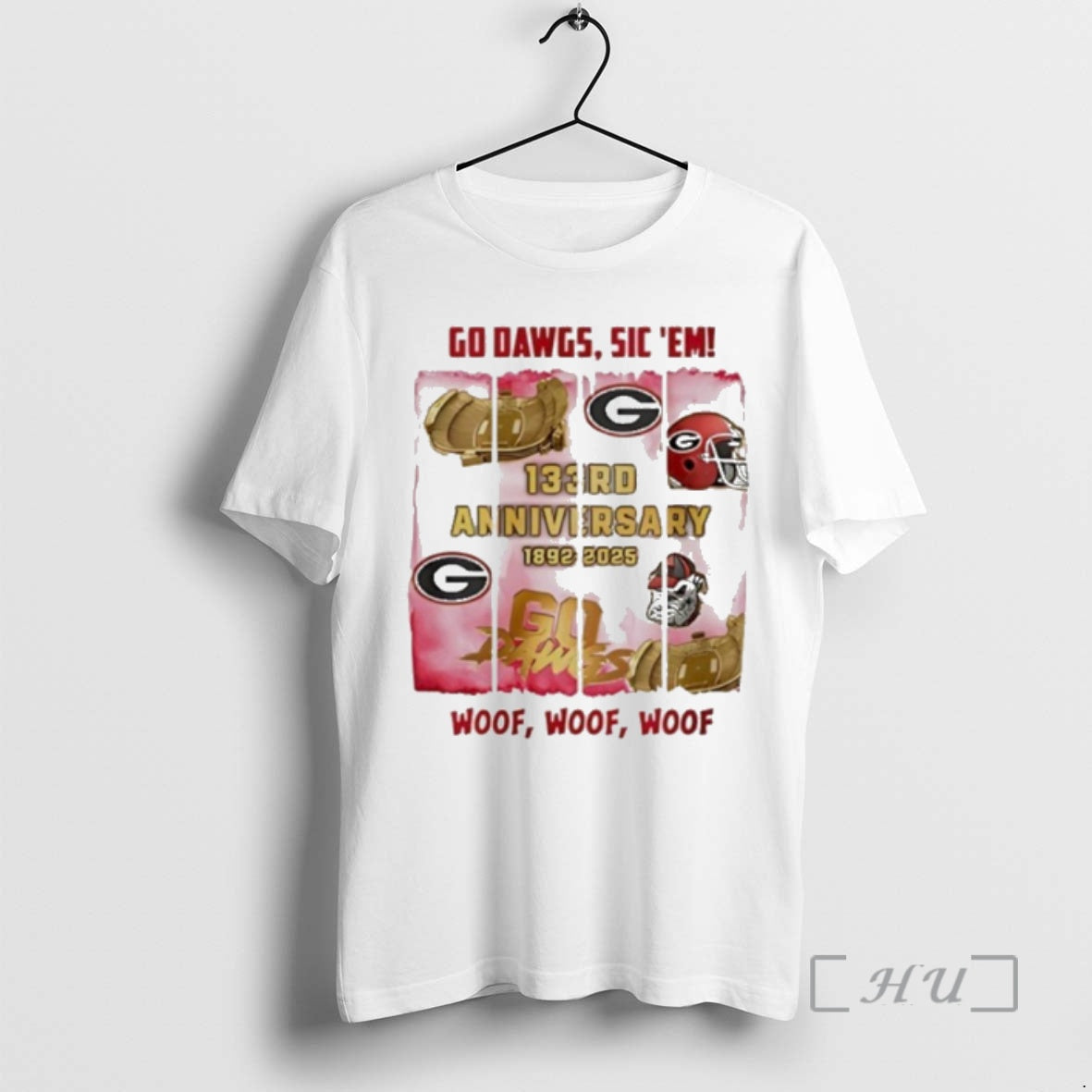 Officials Georgia Bulldogs 133rd Anniversary Go Dawgs Sic Em