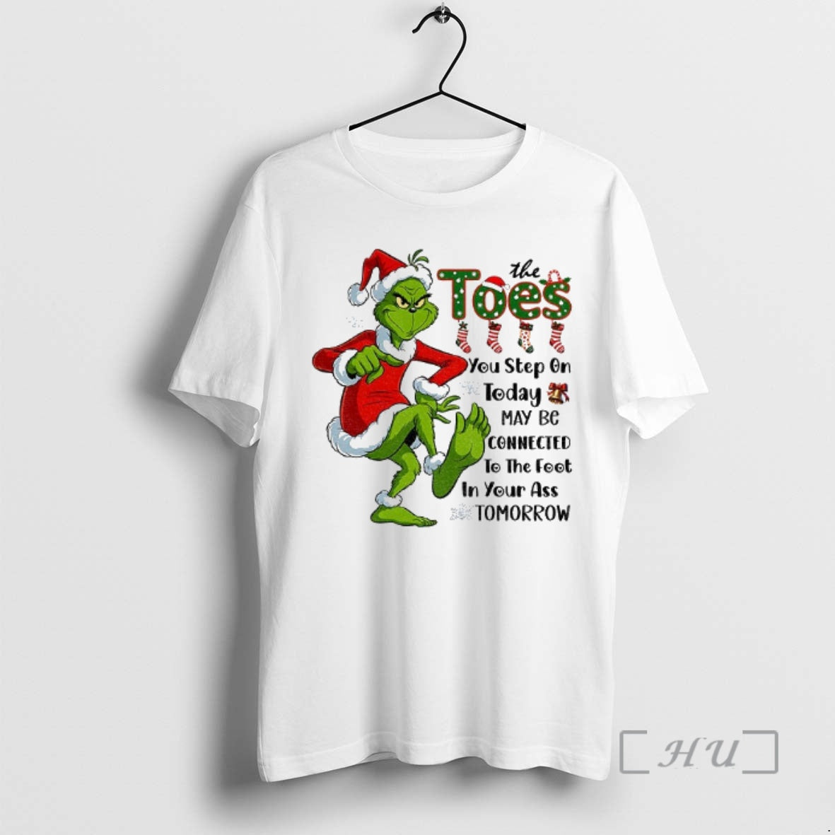Officials Grinch Santa The Toes You Step On Today May Be Connected To The Foot
