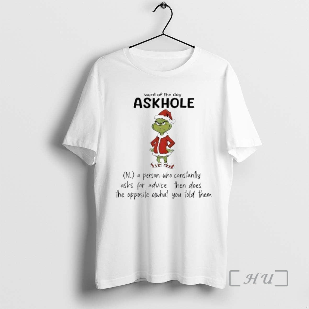 Officials Grinch Word Of The Day Askhole