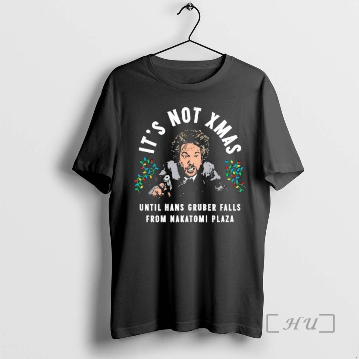 Officials Hans Gruber Its Not Xmas Until Hans Gruber Falls From Nakatomi Plaza Christmas Premium