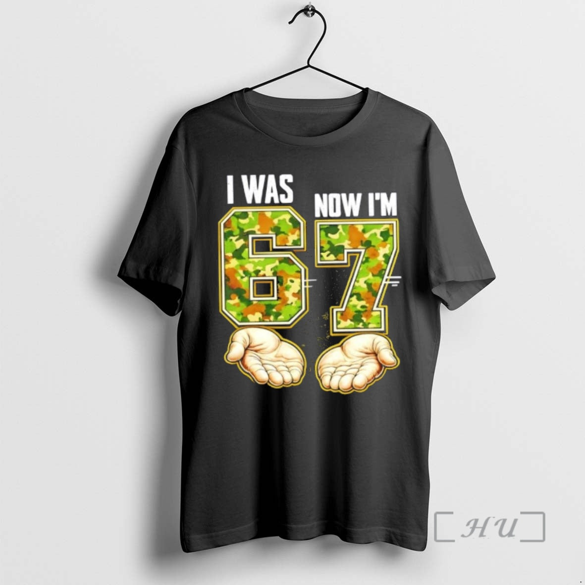 Officials I Was 6 Now Im 7 Birthday 6 7 Meme Camo Premium T Shirts