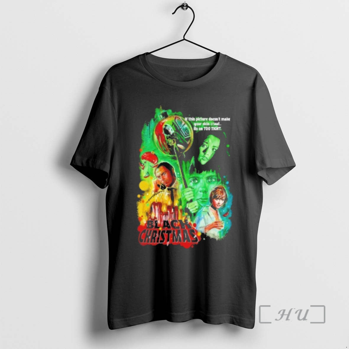 Officials If This Picture Doesnt Make Your Skin Crawl Black Christmas Premium T Shirts Sweater