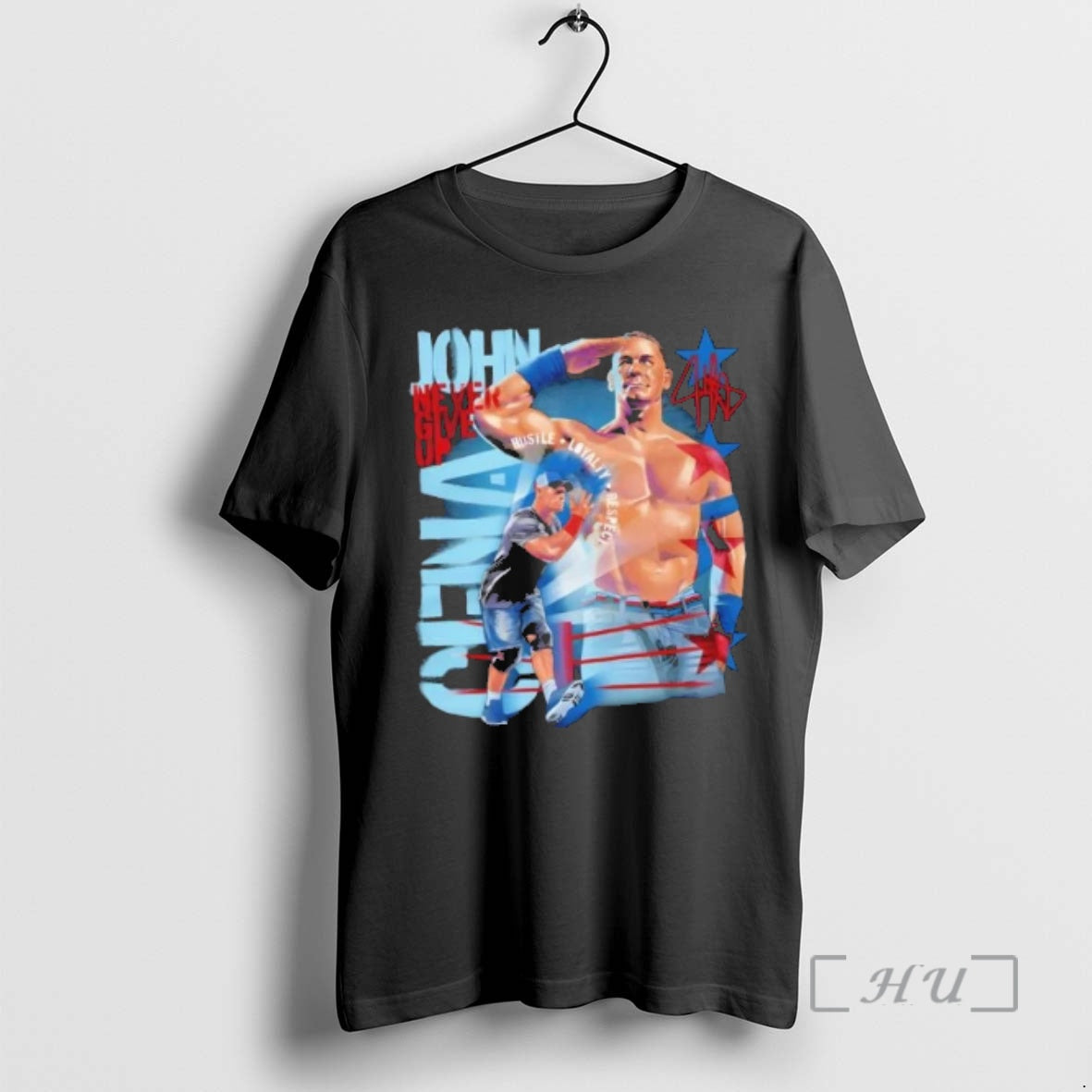 Officials John Cena Never Give Up Salute Signature