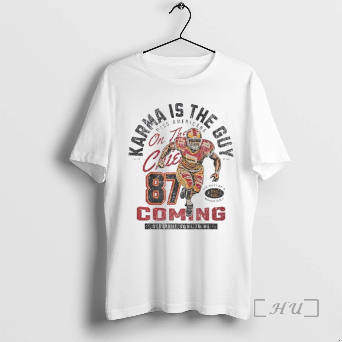 Officials Karma Is The Guy On The Guy Chiefs 87 Ready Premium T Shirts Sweater