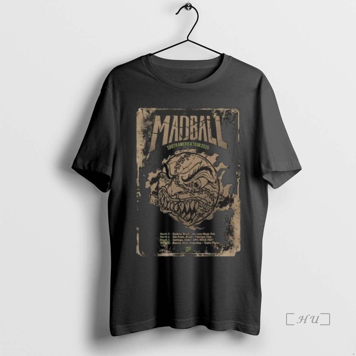 Officials Madball South America Tour 2026 Long Sleve
