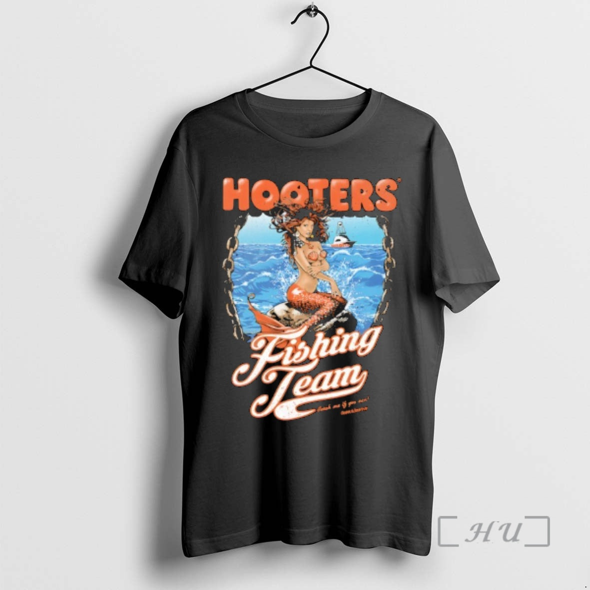 Officials Mermaid Hooters Fishing Team Catch Me If You Can