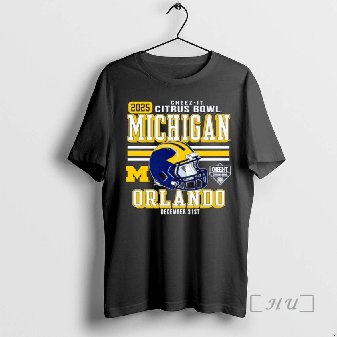 Officials Michigan Wolverines Football 2025 Cheez It Citrus Bowl Helmet Ornaments Premium T Shirts Sweater