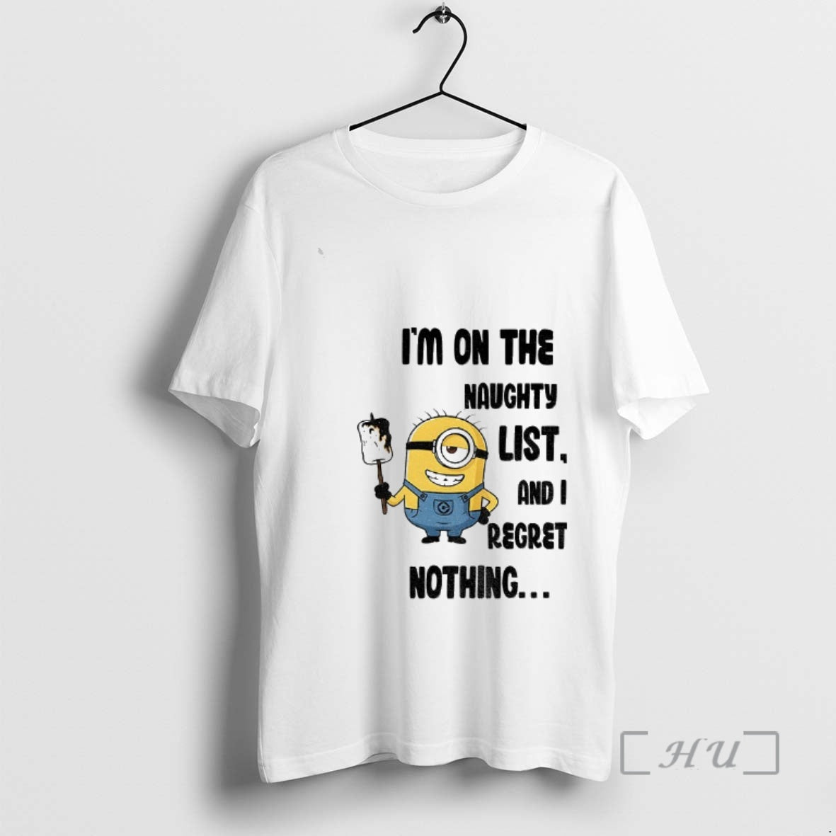 Officials Minion Im On The Naughty List And I Regret Nothing Premium T Shirts Sweater