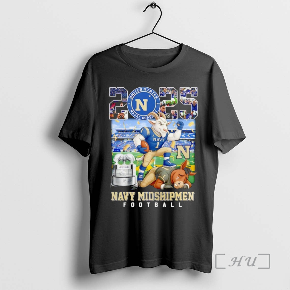 Officials Navy Midshipmen Beat Army Black Knights United States Naval Academy 2025 Premium T Shirts