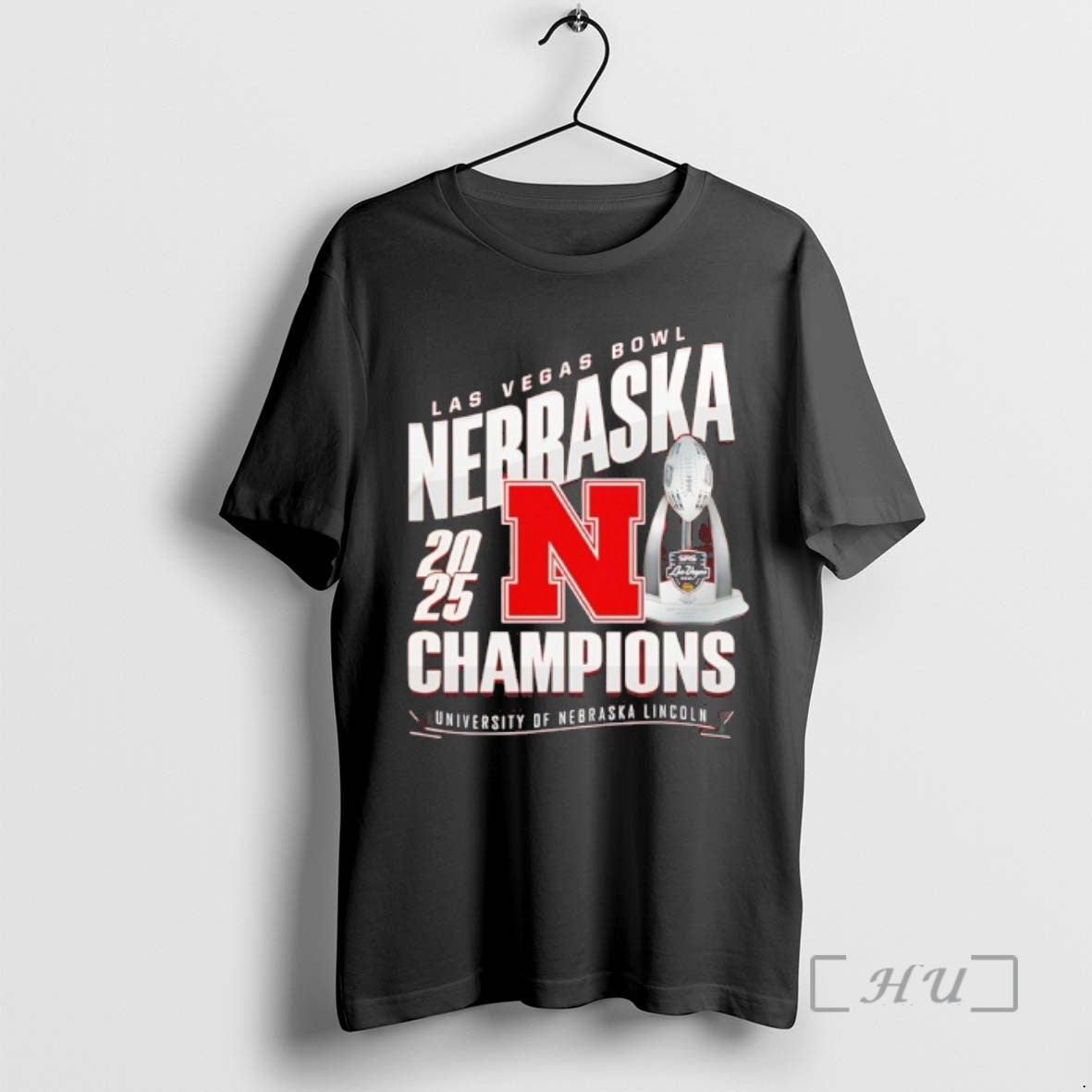 Officials Nebraska Cornhuskers 2025 Las Vegas Bowl Champions Trophy