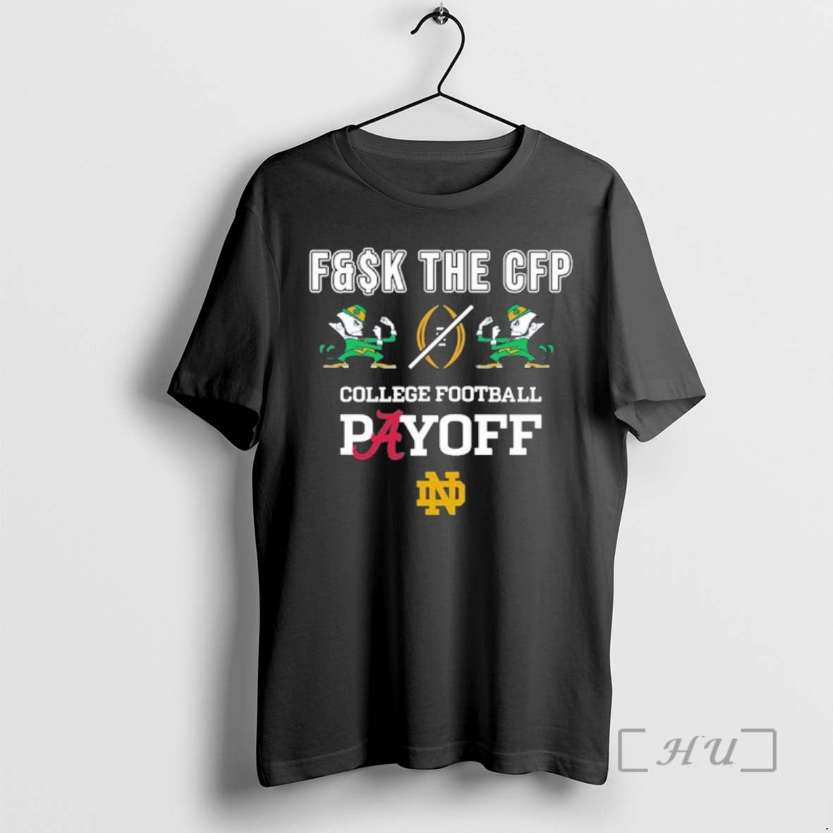 Officials Notre Dame Fighting Irish Fuck The College Football Playoff 2025 Premium T Shirts Sweater