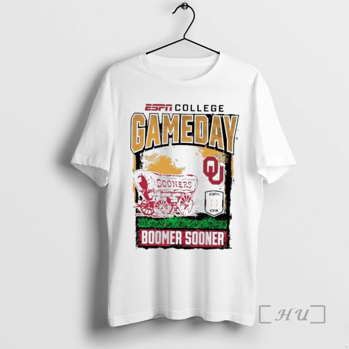 Officials Oklahoma Sooners 2025 26 Cfp College Gameday Mascot Boomer Sooner Premium T Shirts Sweater