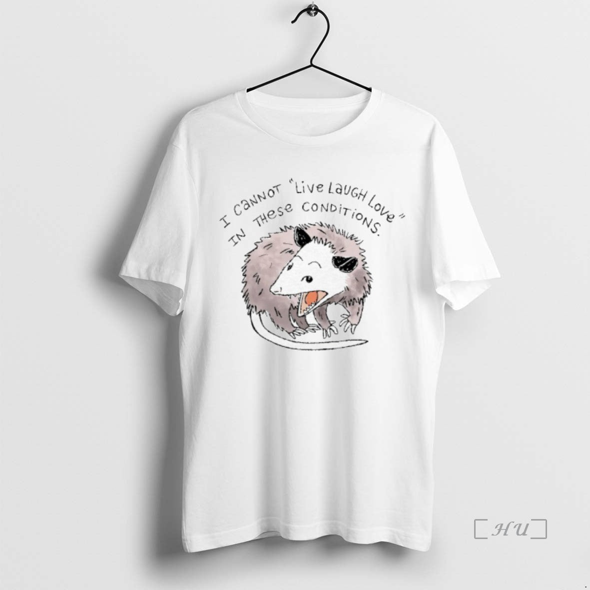 Officials Opossum Cannot Live Laugh Love In These Conditions Nurse