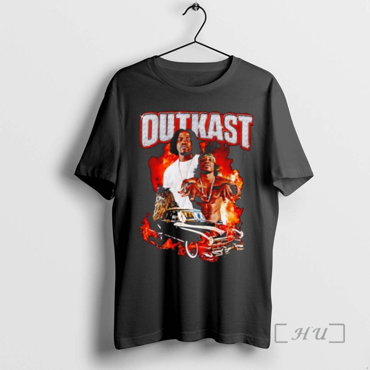 Officials Outkast Car Fire Burns Graphic