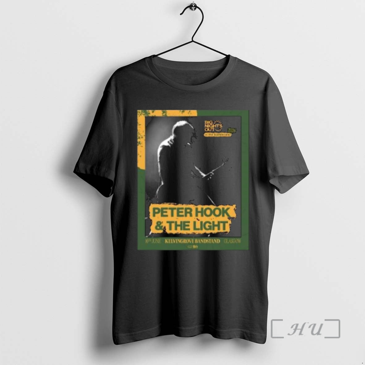 Officials Peter Hook The Light June 10 2026 Glasgow Circle Black Premium T Shirts Sweater
