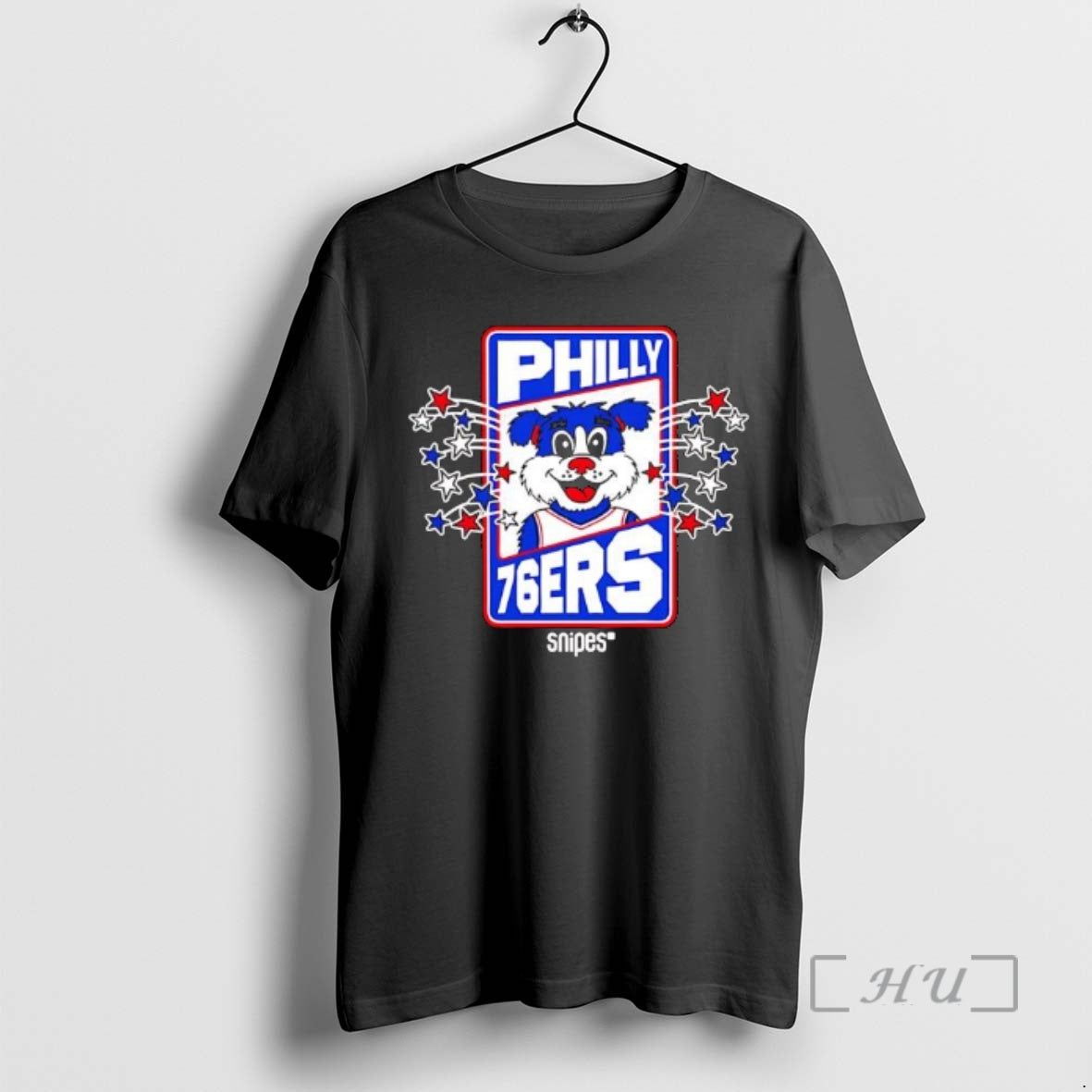 Officials Philadelphia 76ers Snipes Mascot Franklin The Dog