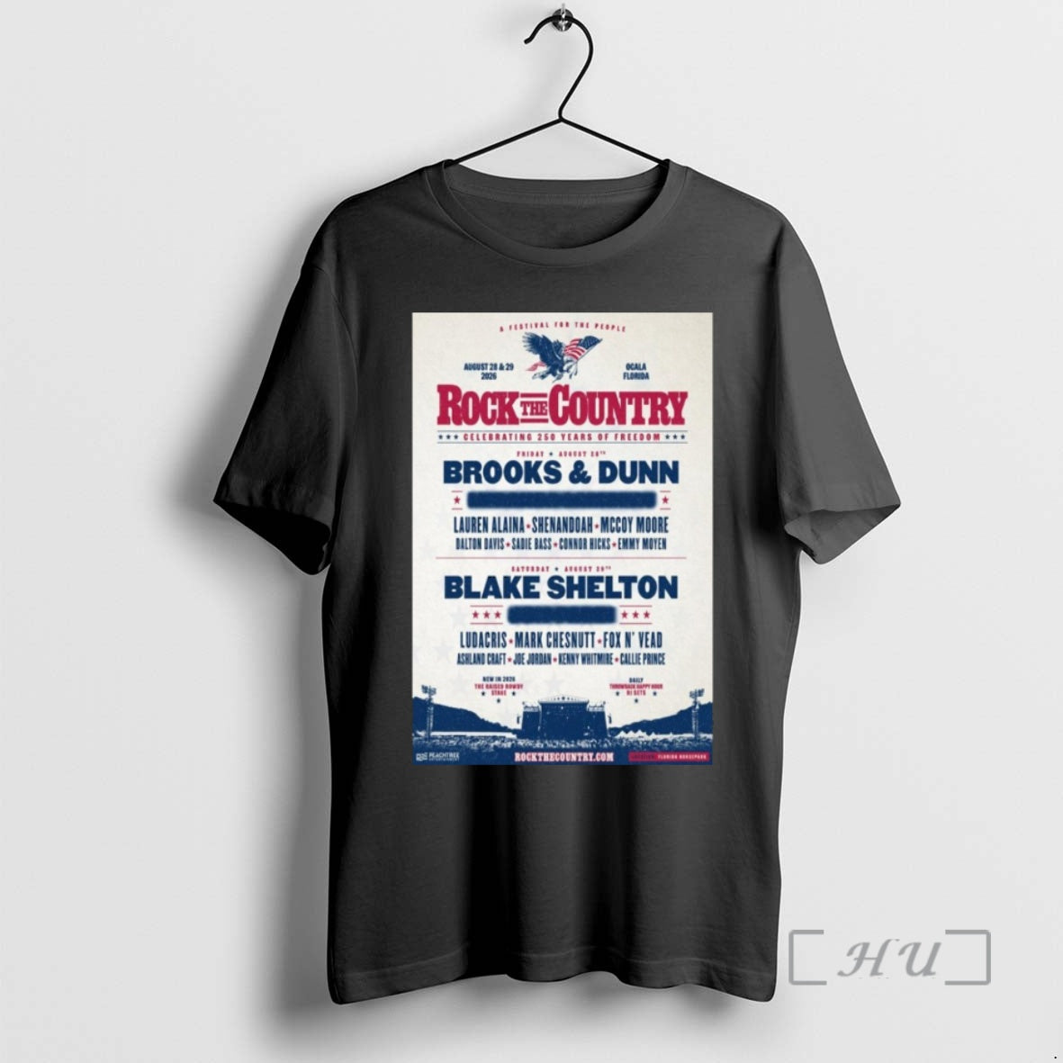Officials Rock The Country Ocala Florida August 28 29 2026 Events Premium T Shirts Sweater