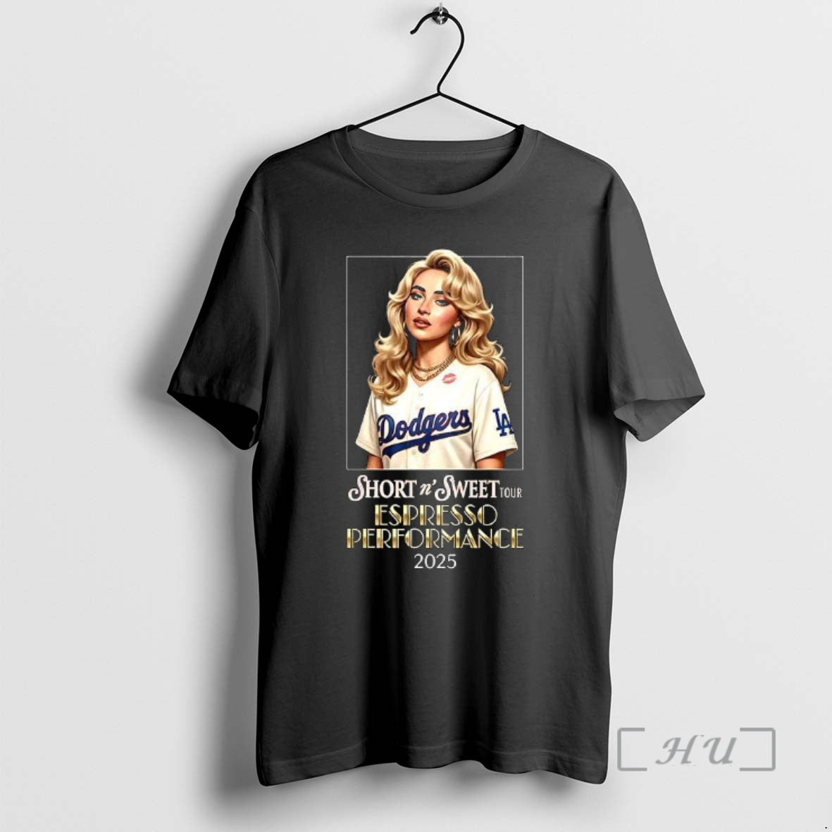 Officials Sabrina X Los Angeles Dodgers Short N Sweet Tour Espresso Performance 2025 Retro Premium