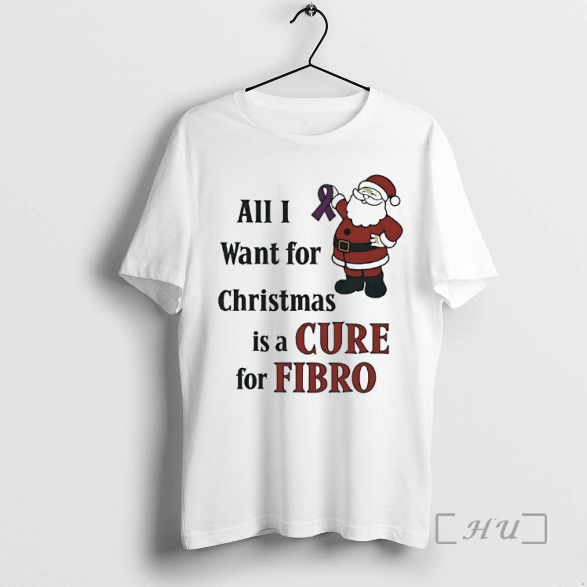 Officials Santa Claus All I Want For Christmas Is A Cure For Fibro Premium