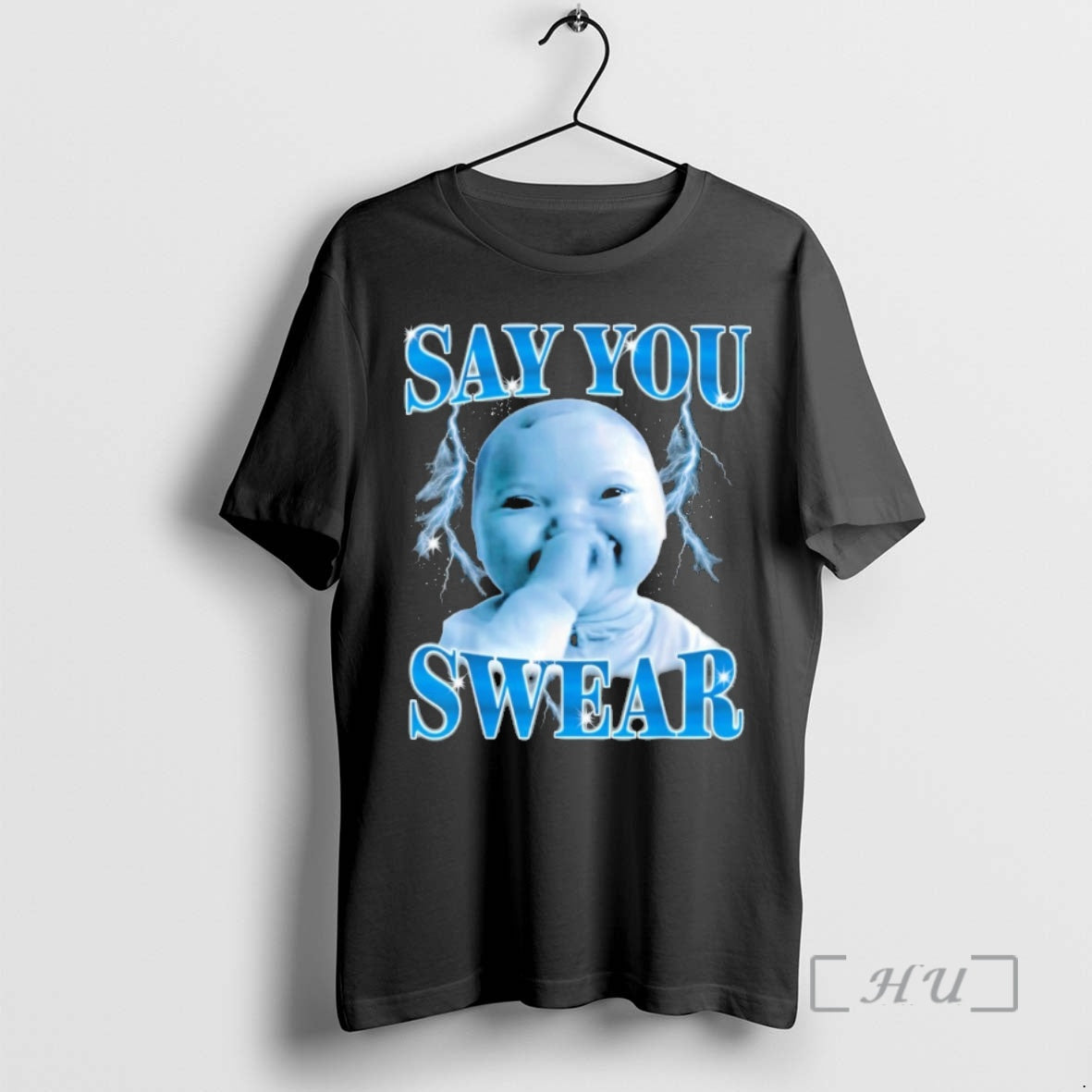 Officials Say You Swear Niche Baby Gen Z Meme Ai Viral Giggling Ai Laughing Premium