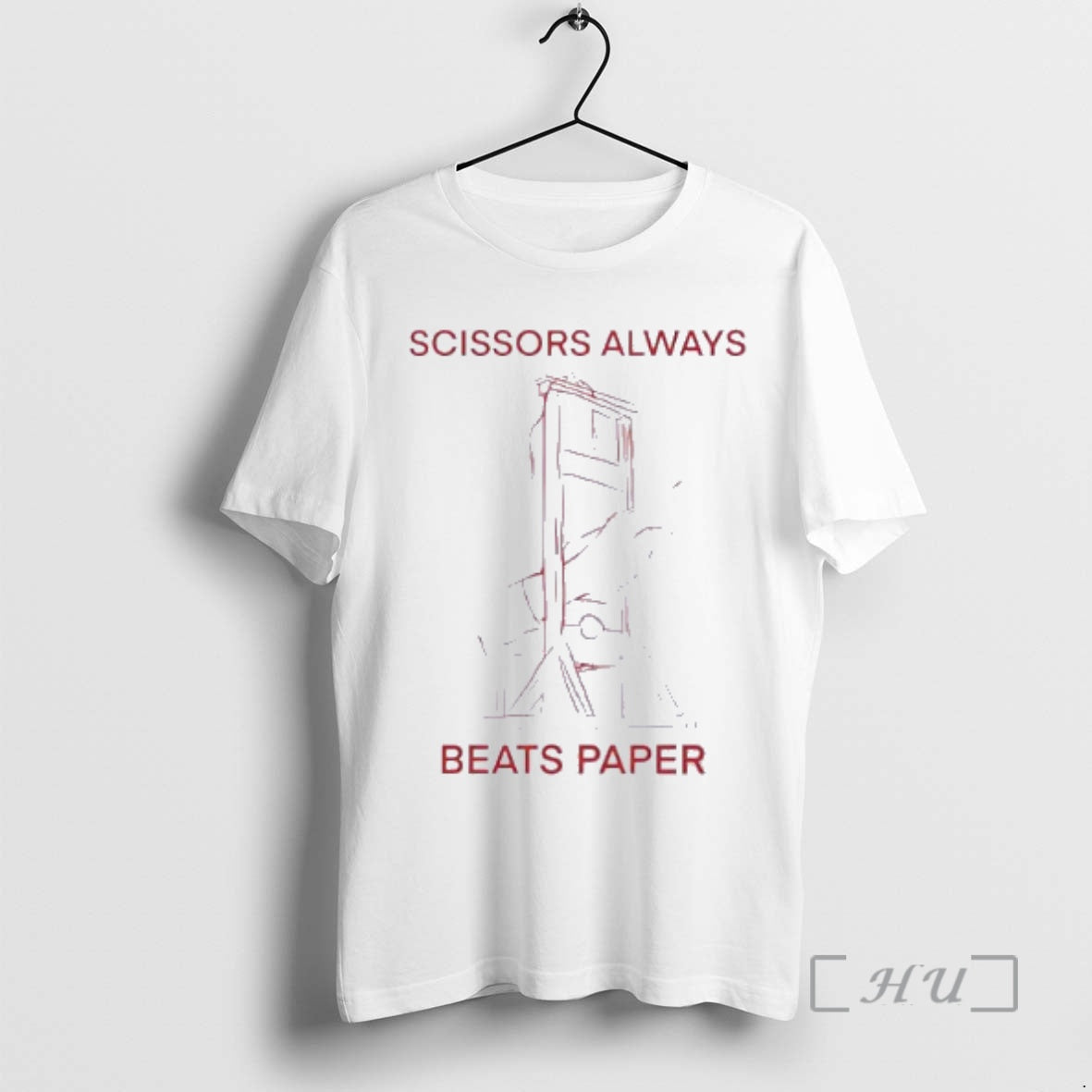 Officials Scissors Always Beats Paper Hand Cutte