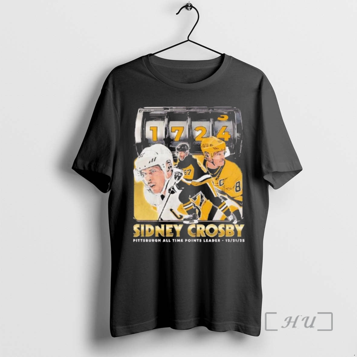 Officials Sidney Crosby Pittsburgh Penguins 1724 All Time Points Leader