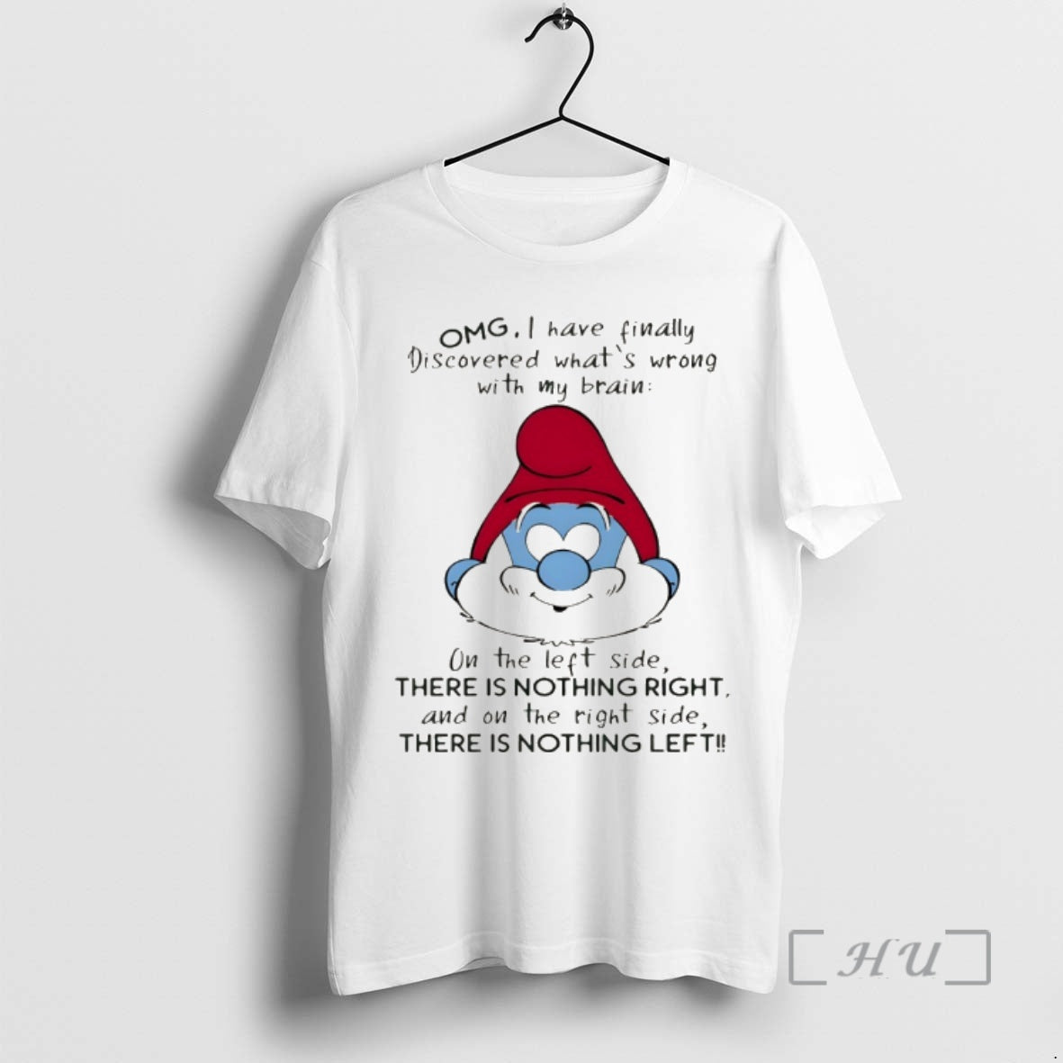 Officials Smurf Omg I Have Finally Discovered Whats Wrong With My Brain On The Left