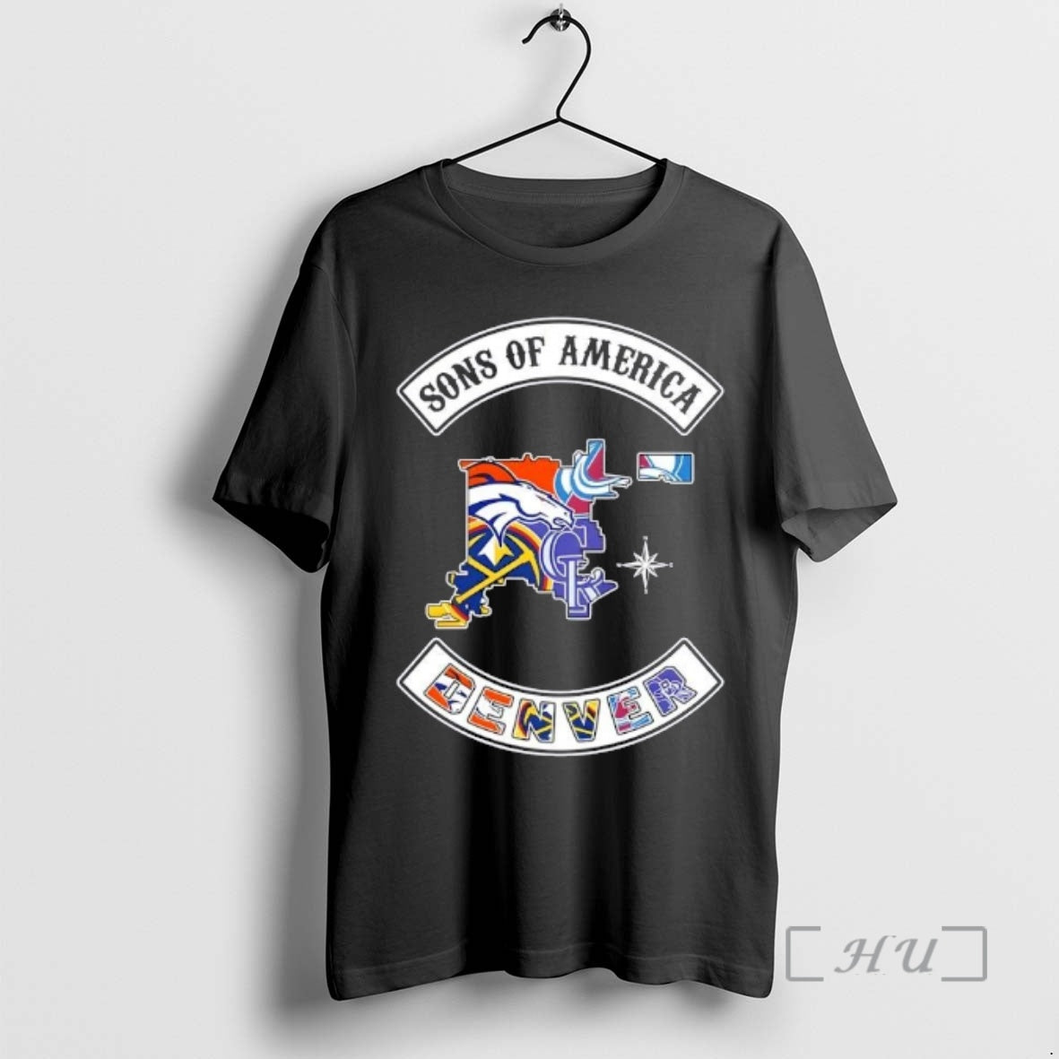 Officials Son Of America Denver Map Sports Logos Combine