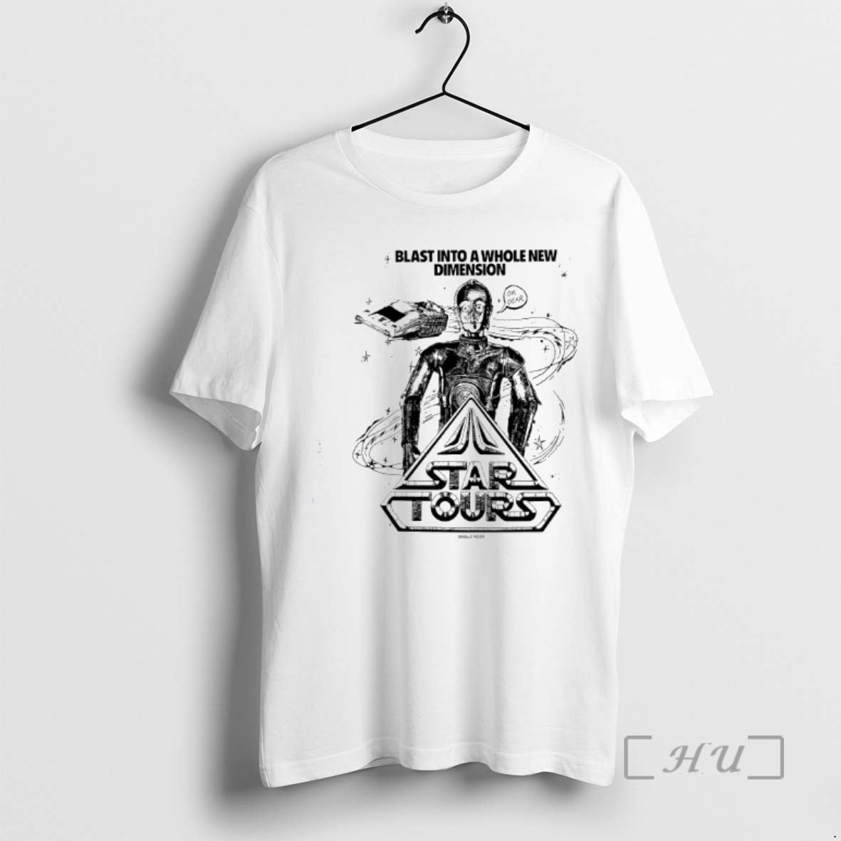 Officials Star Tours C 3po Blast Into A Whole New Dimension Premium T Shirts Sweater