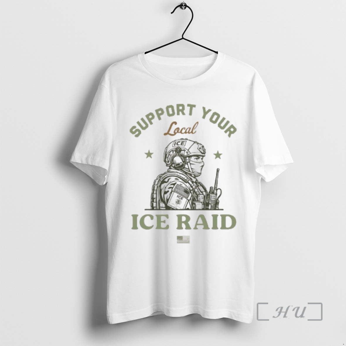 Officials Support Your Local Ice Raid Customs Enforcement Agency U S Premium T Shirts Sweater