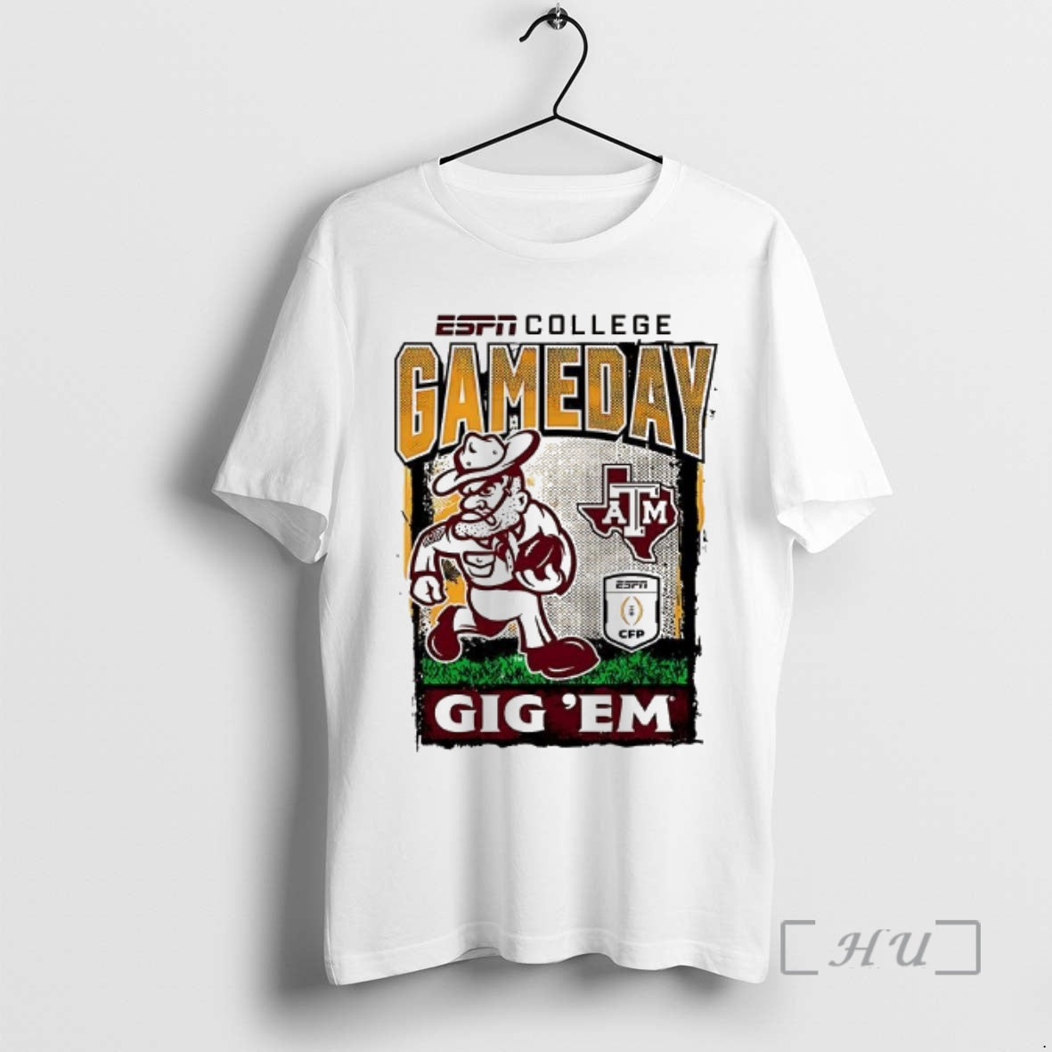Officials Texas Am Aggies Gig Em Football Playoff Gameday Mascot