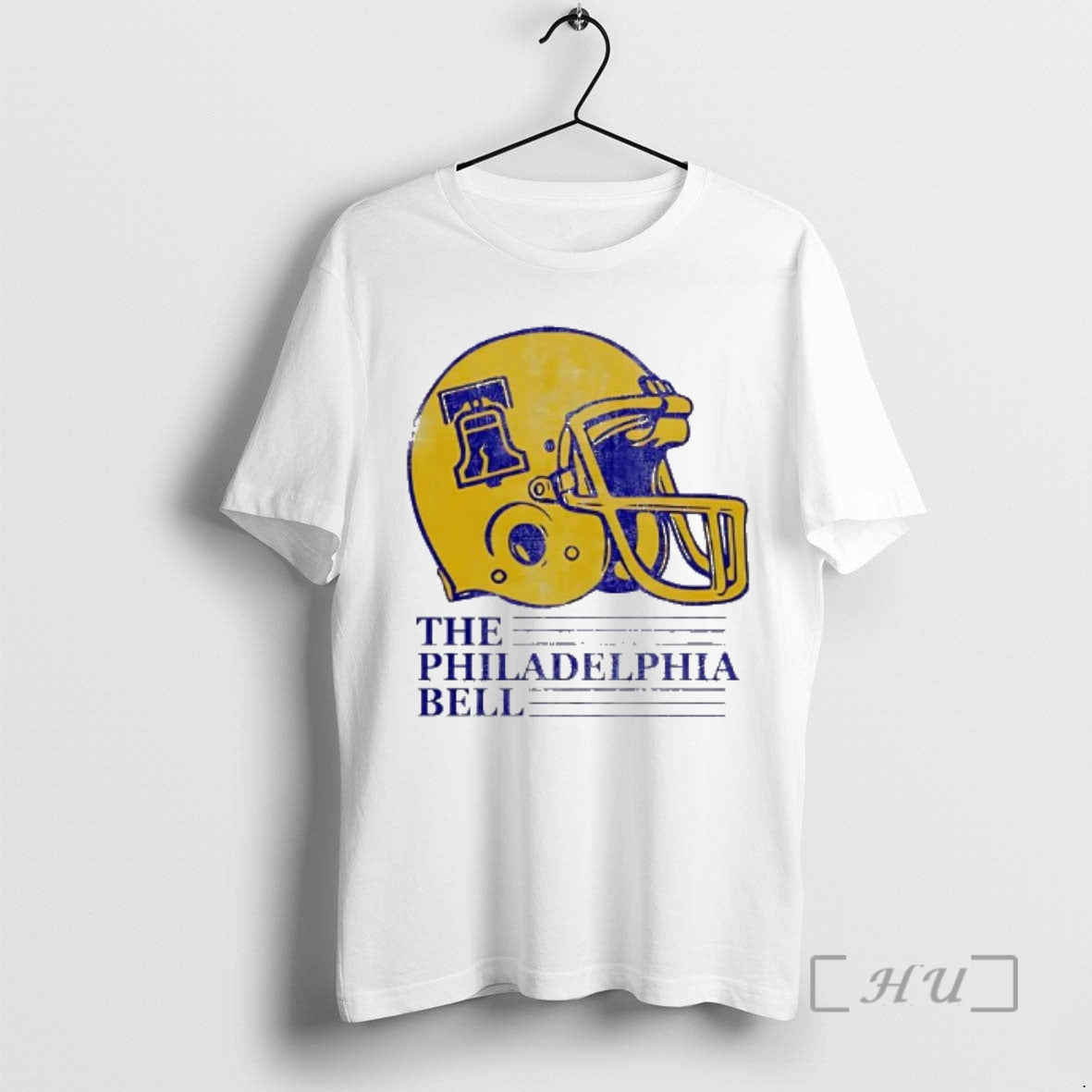 Officials The Philadelphia Bell Helmet Gold
