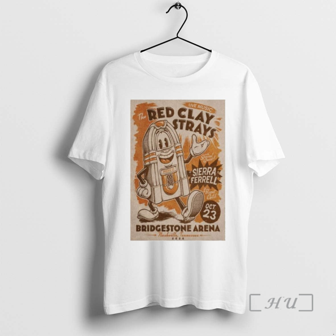 Officials The Red Clay Strays October 23 2026 In Nashville Tn Premium T Shirts Sweater