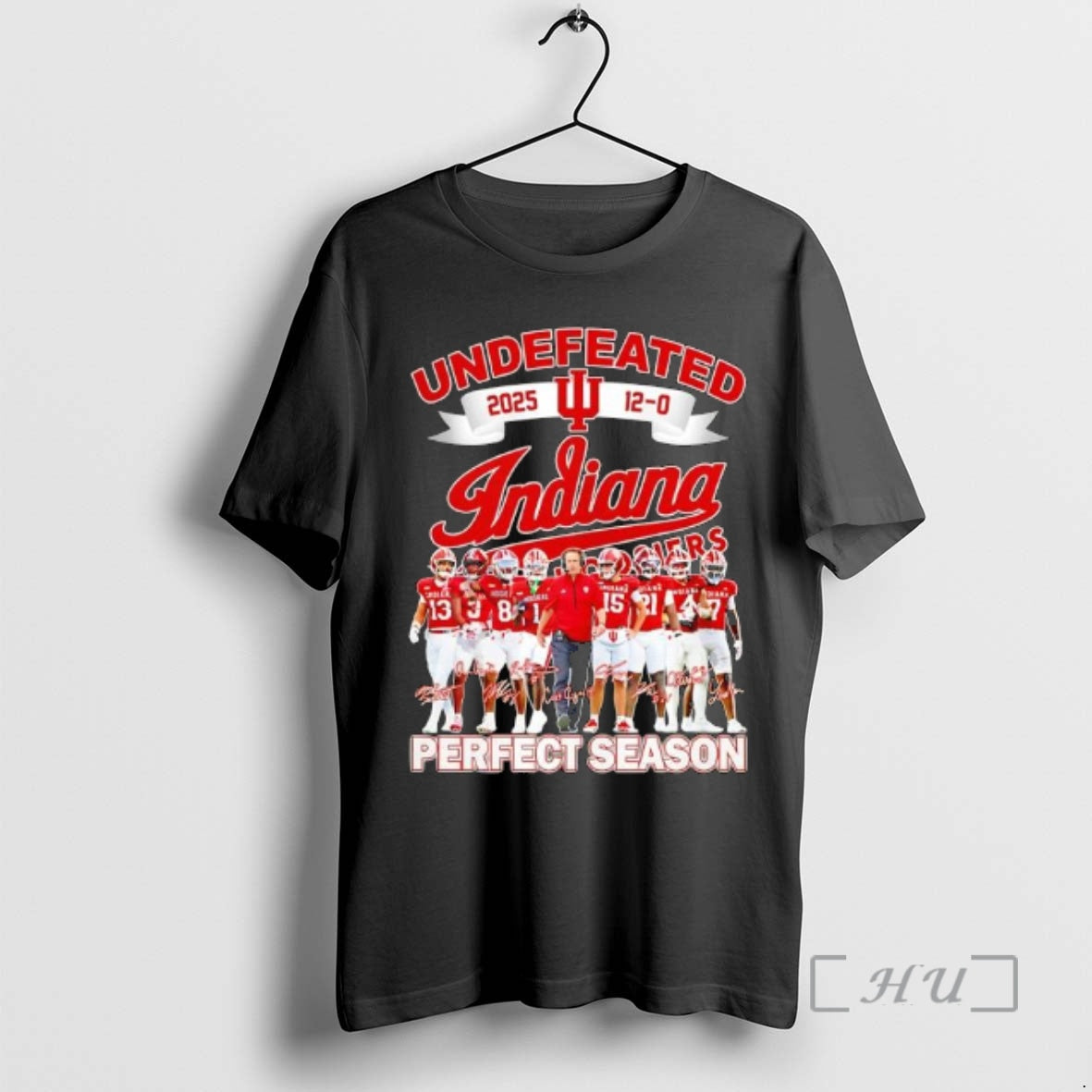 Officials Undefeated 2025 12 0 Indiana University Perfect Season Signatures