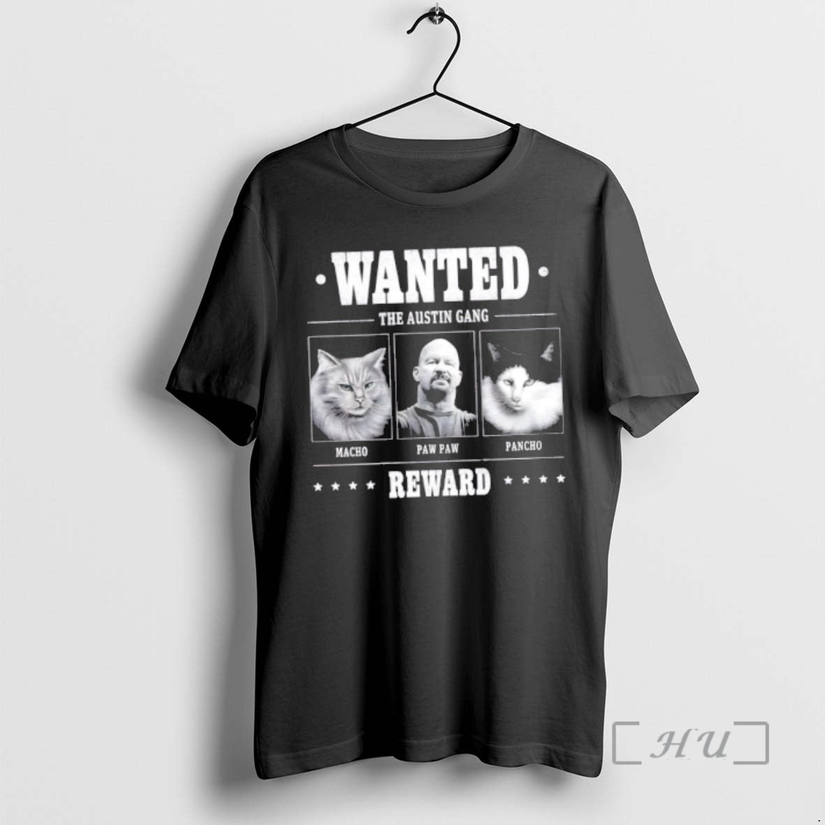 Officials Wanted The Austin Gang Macho Paw Paw Pancho Reward