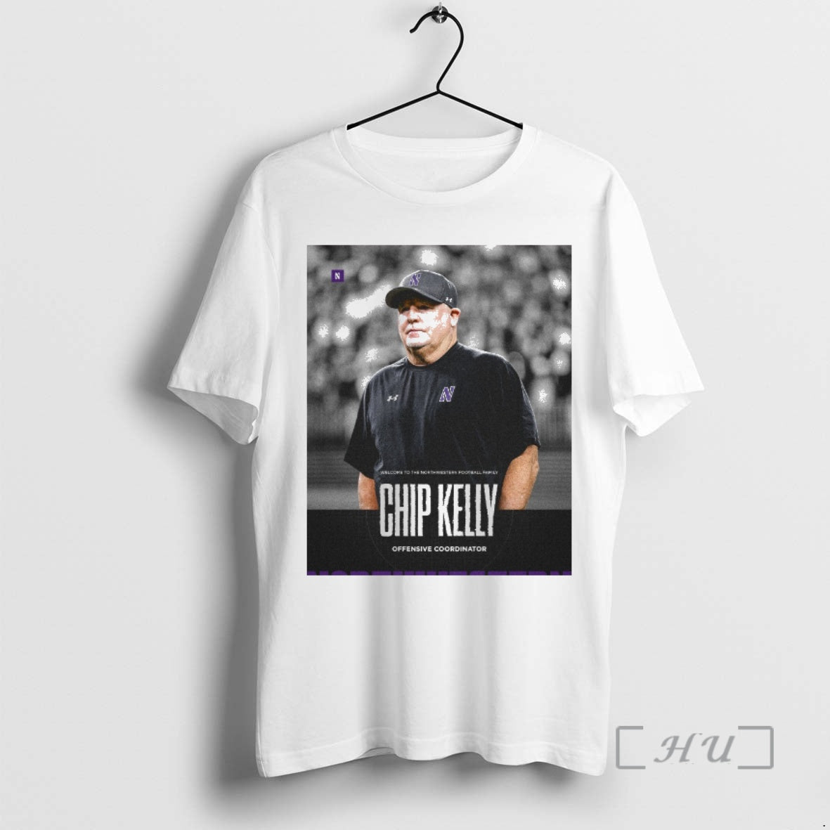 Officials Welcome To The Northwestern Football Family Chip Kelly Offensive Coordinator Premium T Shirts Sweater