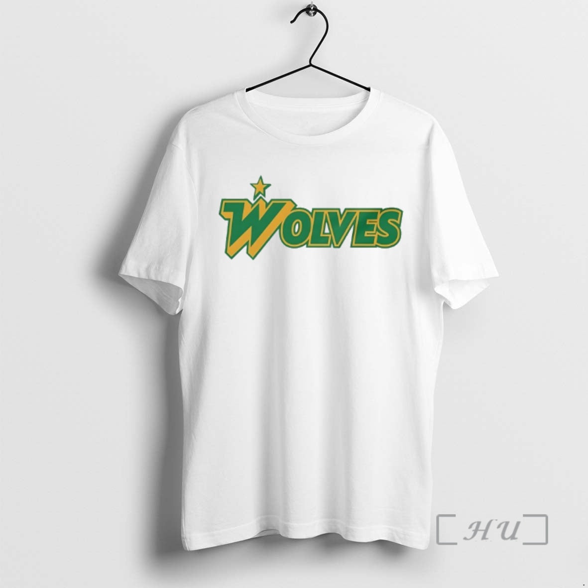 Officials Wolves Star Logo Sports Team
