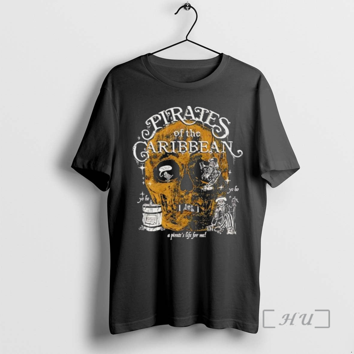 Officials Irates Of The Caribbean Skull Graphic