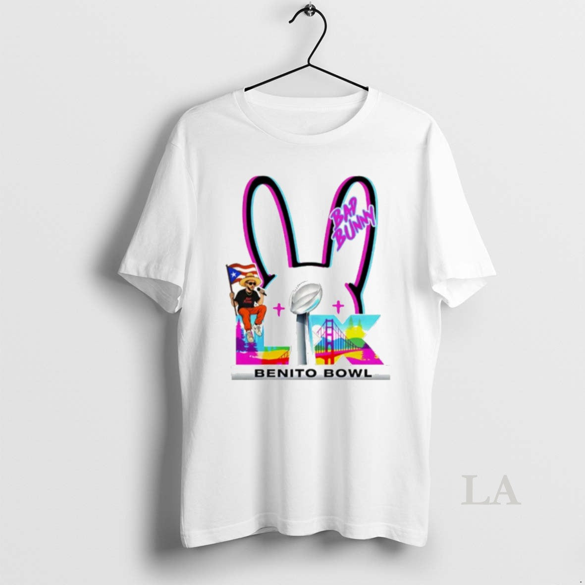 Original Bad Bunny Puerto Rico Football Benito Bowl