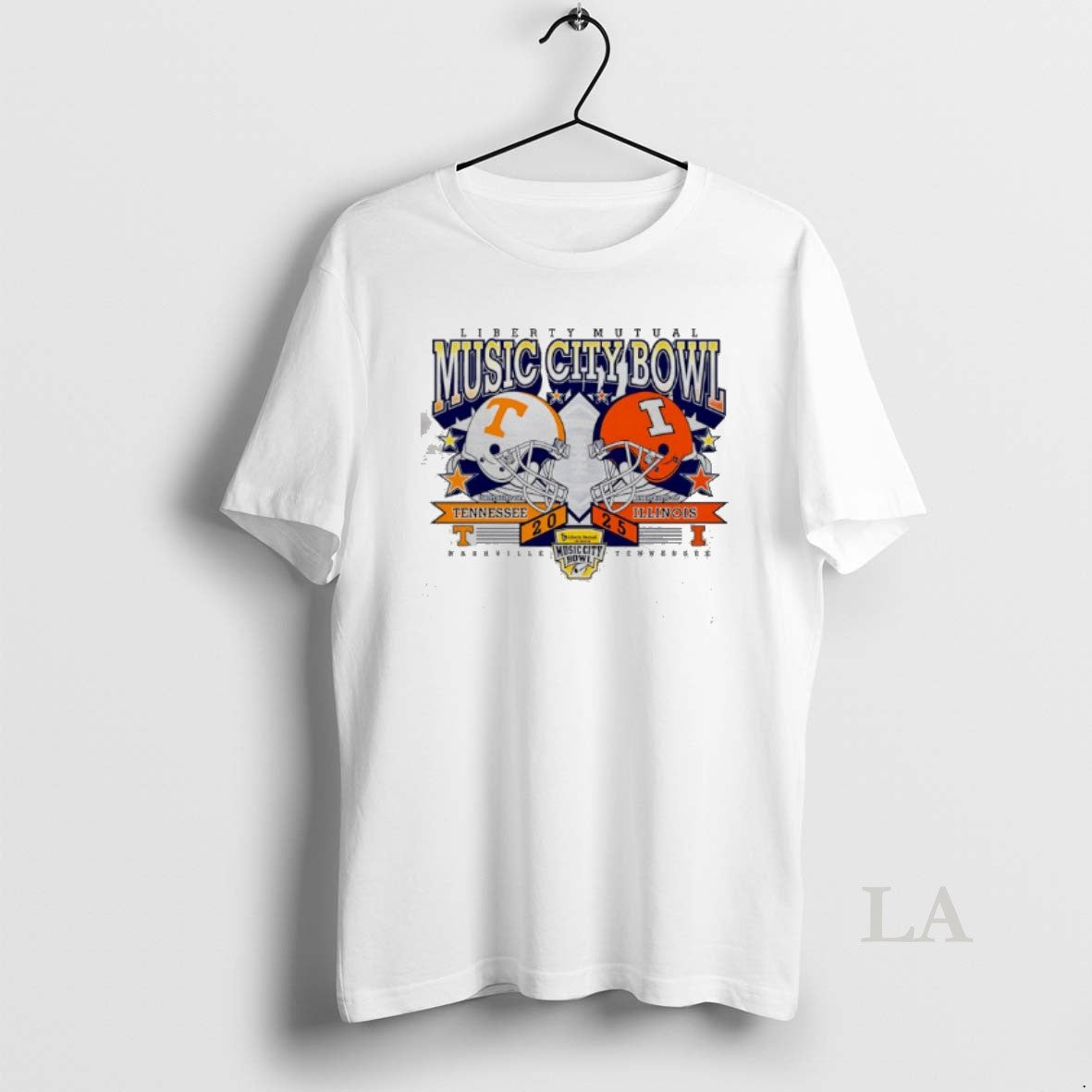 Original Tennessee Volunteers Vs Illinois Fighting Illini Liberty Mutual Music City Bowl 2025