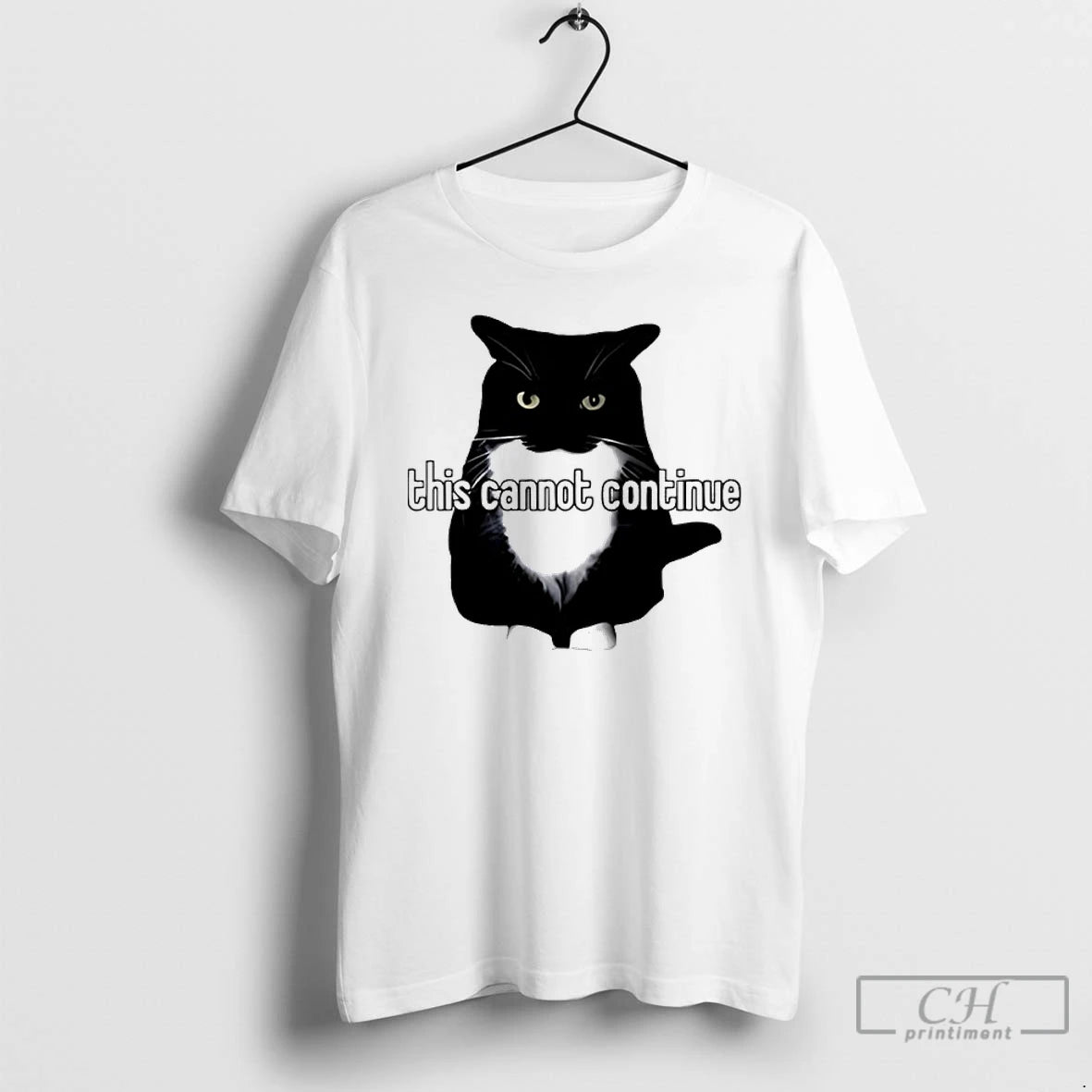 Premium Black Cat This Cannot Continue Unicouniuni