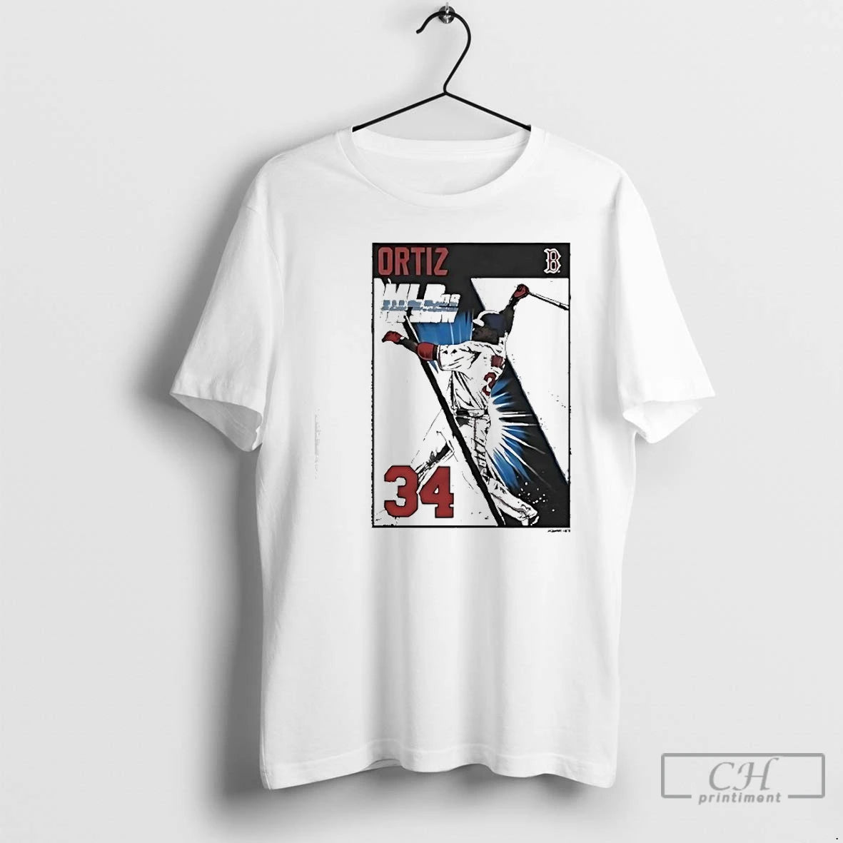 Premium David Ortiz 34 Mlb The Show 06 Cover Boston Red Sox T Shirts Sweater
