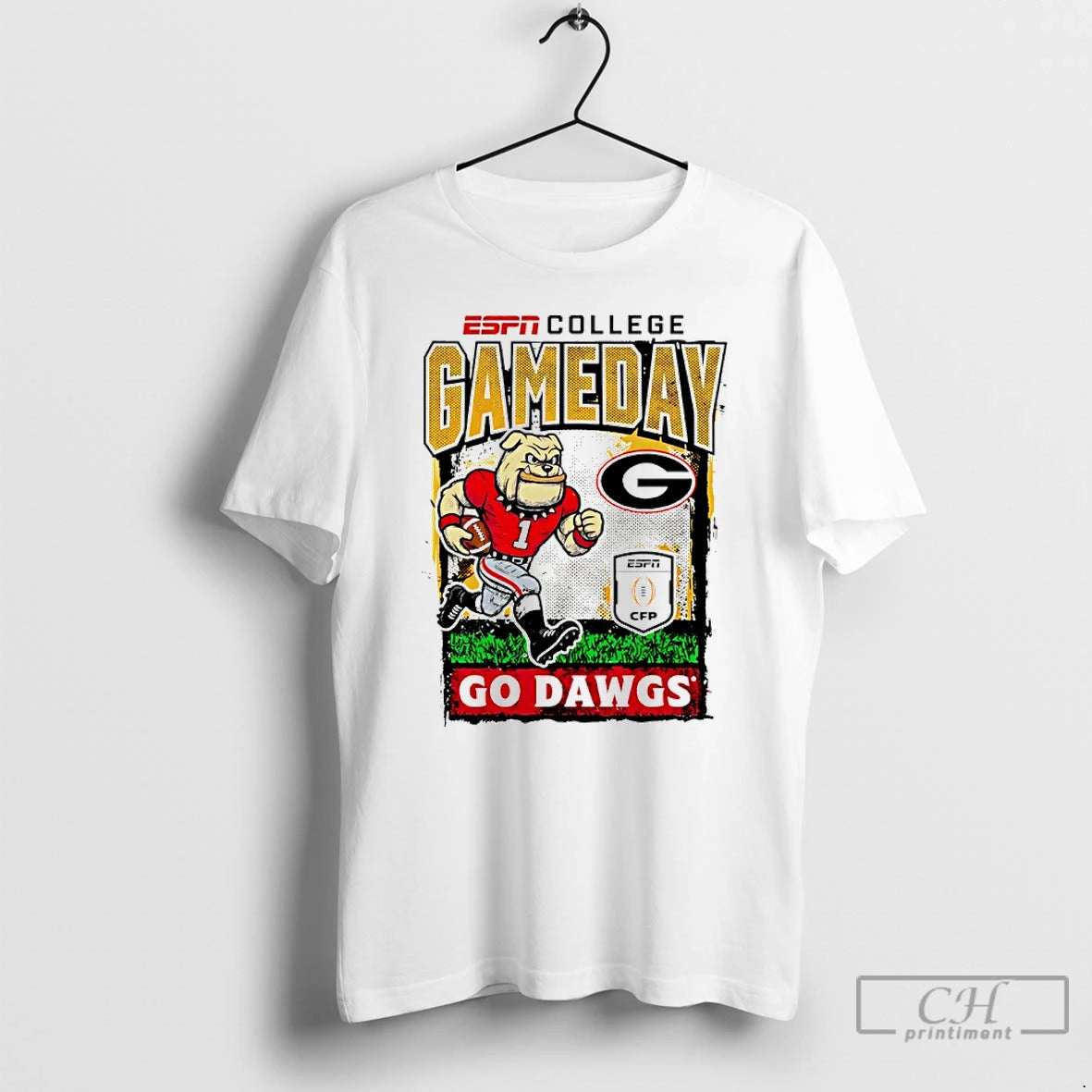 Premium Geogria Bulldogs 2025 26 College Football Playoff Gameday Go Dawgs Mascot T Shirts Sweater