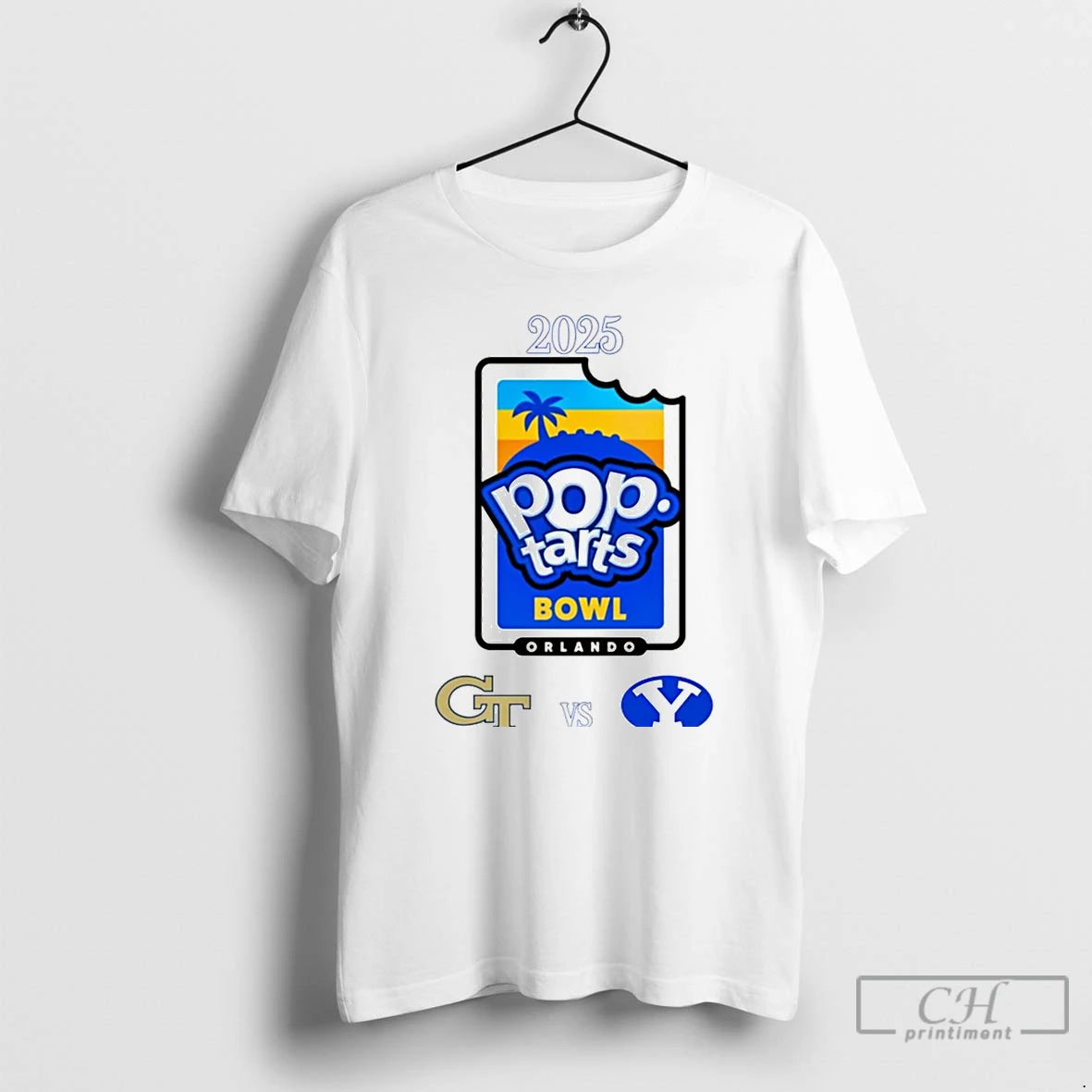 Premium Georgia Tech Yellow Jackets Vs Byu Cougars 2025 Pop Tarts Bowl T Shirts Sweater