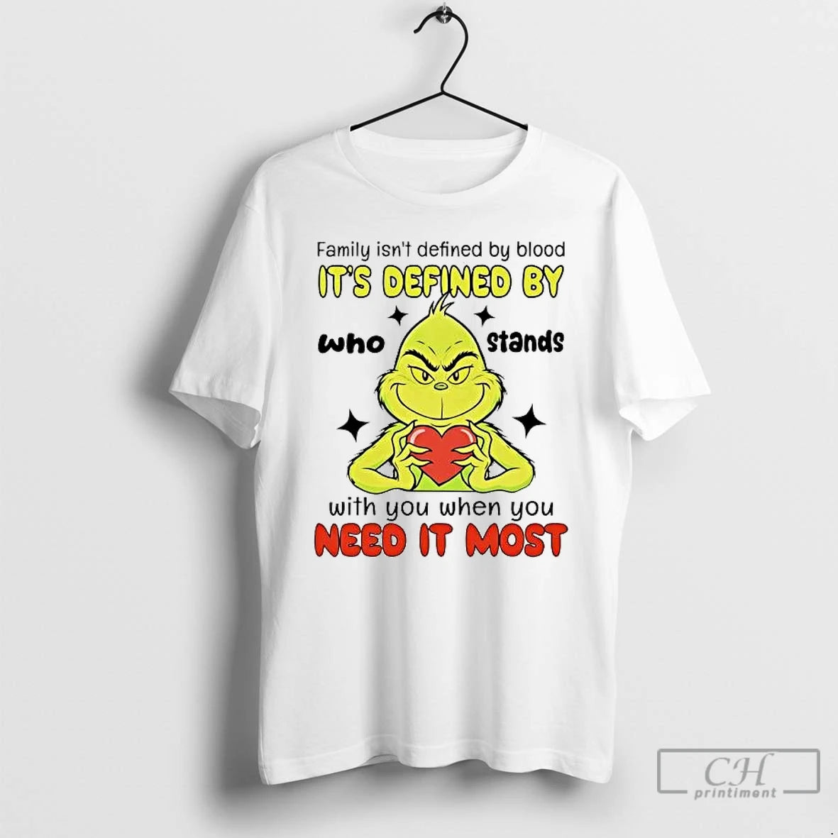 Premium Grinch Family Isnt Defined By Blood Its Defined